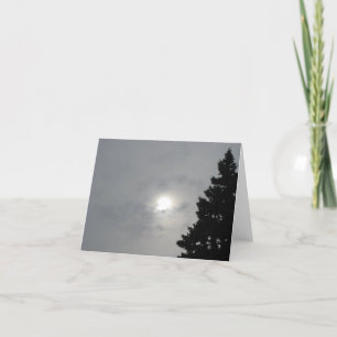 Solstice Sun II Blank (Hinzufügen Ihrer Nachricht Karte