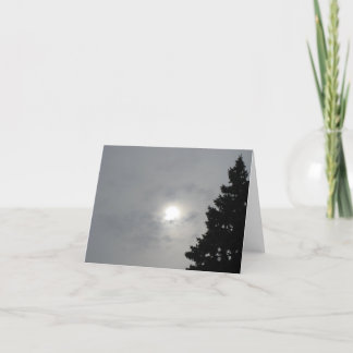 Solstice Sun II Blank (Hinzufügen Ihrer Nachricht  Karte