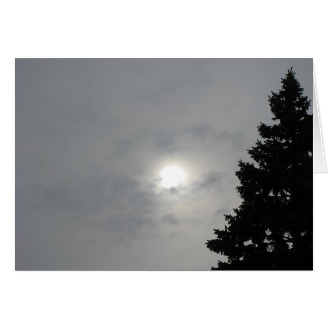 Solstice Sun II Happy Solstice Gruß (Vorderseite (Horizontal))