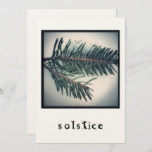 Solstice - Urlaubskarte