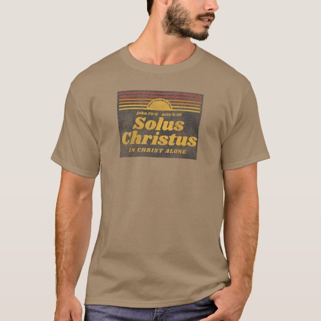 Solus Christus T-Shirt (Vorderseite)