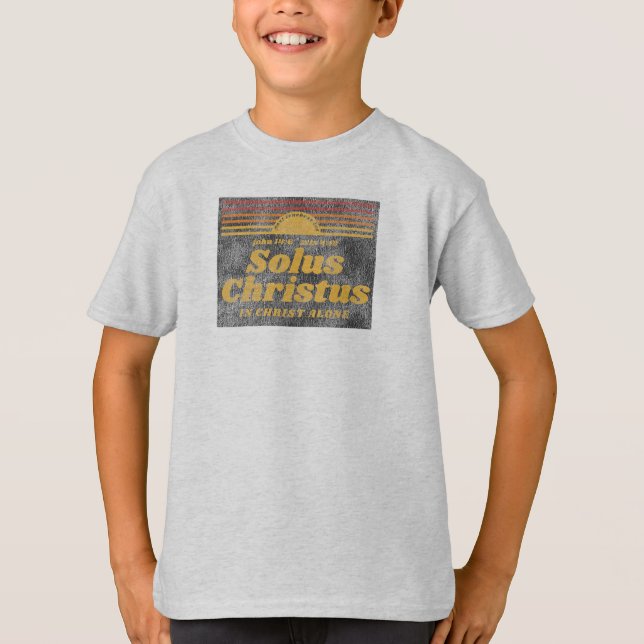 Solus Christus T-Shirt (Vorderseite)