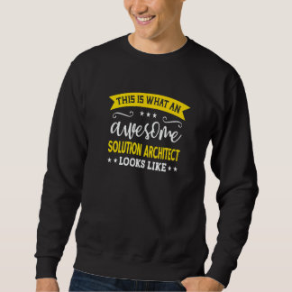 Solution Architect Job Title Employee Solution Arc Sweatshirt