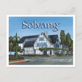 Solvang California Postcard Postkarte