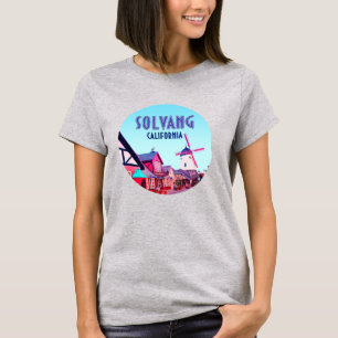 Solvang Danish Downtown Kalifornien Vintag T-Shirt