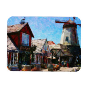 Solvang Windmill Magnet