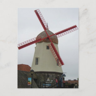 Solvang Windmill Postkarte