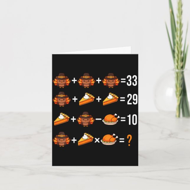 Solve The Problem Funny 67 Meme Brainrot Math Teac Karte (Vorderseite)