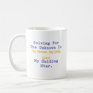 Solving for Unknown My Passion Daily Quest Kaffeetasse