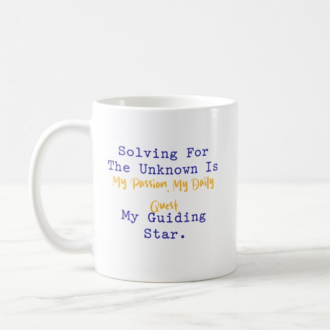 Solving for Unknown My Passion Daily Quest Kaffeetasse (Links)
