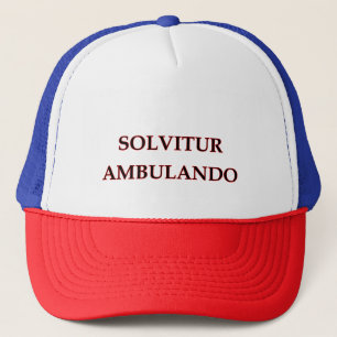 SOLVITUR AMBULANDO Hat Truckerkappe