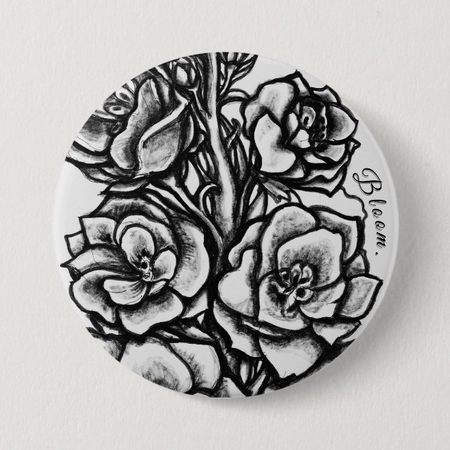 Solwhimsy Bloom Anstecknadel-Kollektion 1 Button (Vorderseite)