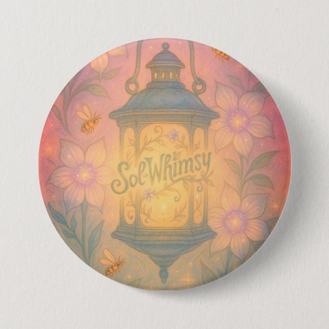 Solwhimsy Logo Nadel Kollektion 1 Button (Vorderseite)