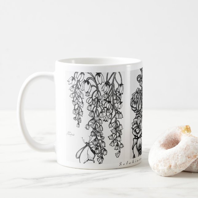 Solwhimsy Original Kunst Tasse (Mit Donut)