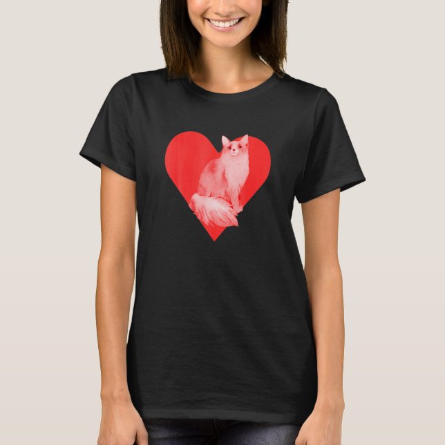 Somali-Katze T-Shirt (Vorderseite)