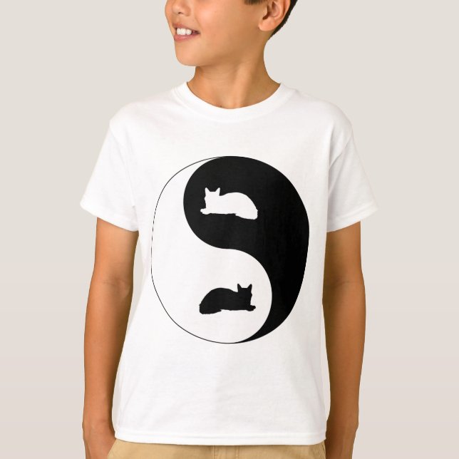 Somali Yin Yang T-Shirt (Vorderseite)