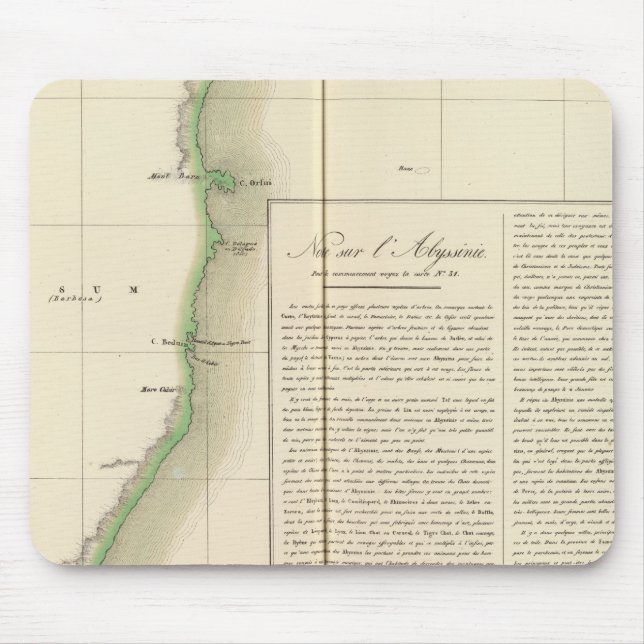 Somalia, Afrika 34 Mousepad (Vorne)