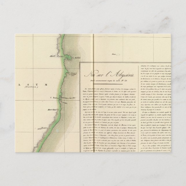 Somalia, Afrika 34 Postkarte (Vorderseite)