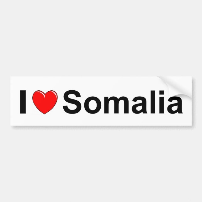 Somalia Autoaufkleber (Vorne)