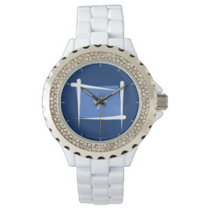 Somalia-Bürsten-Flagge Armbanduhr