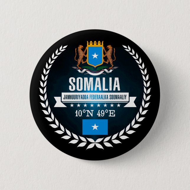 Somalia Button (Vorderseite)