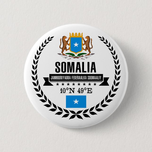 Somalia Button (Vorderseite)
