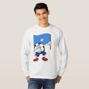 Somalia Dabbing Fußball T-Shirt