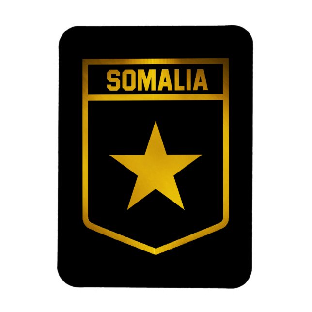 Somalia-Emblem Magnet (Vertikal)