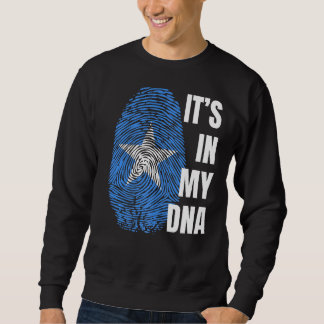 Somalia Flag DNA Fingerprint Schwarze Geschichte M Sweatshirt