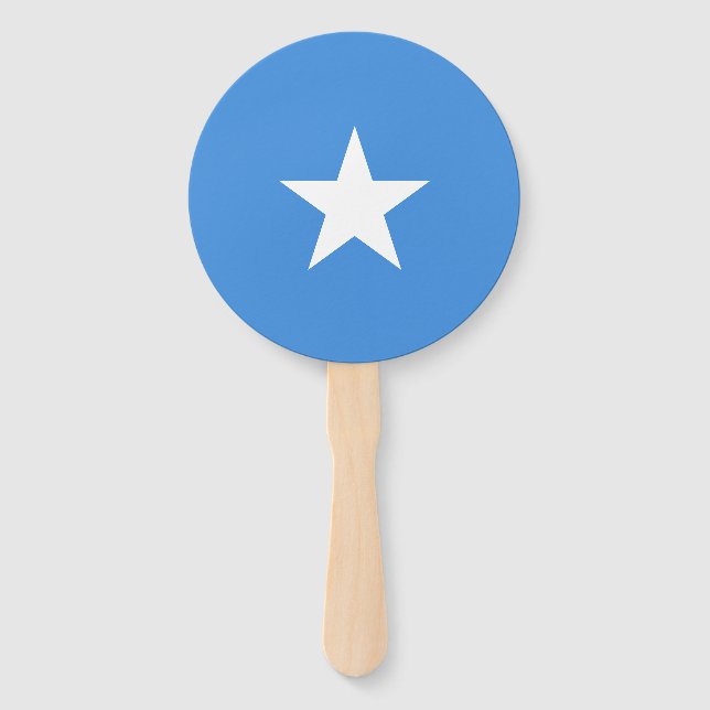 Somalia Flag Fächer (Vorderseite)