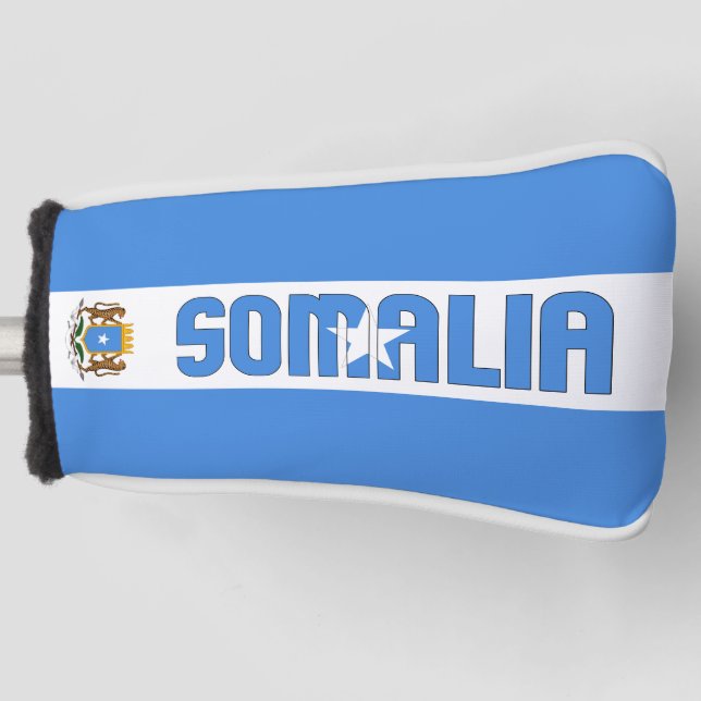 Somalia Flag Gorgetic Patriotic Golf Headcover (Vorderseite)