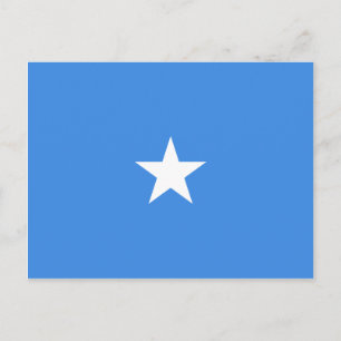 Somalia Flag Postkarte