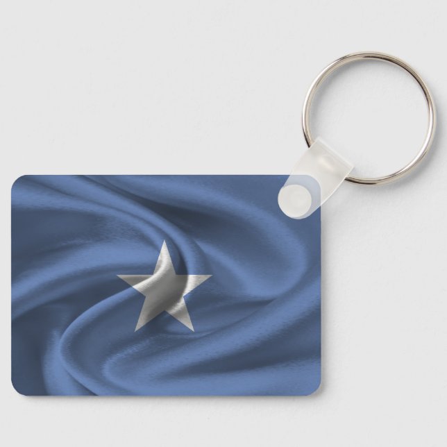 Somalia Flag Schlüsselanhänger (Vorderseite)