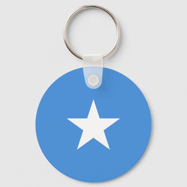 Somalia Flag Schlüsselanhänger (Vorderseite)