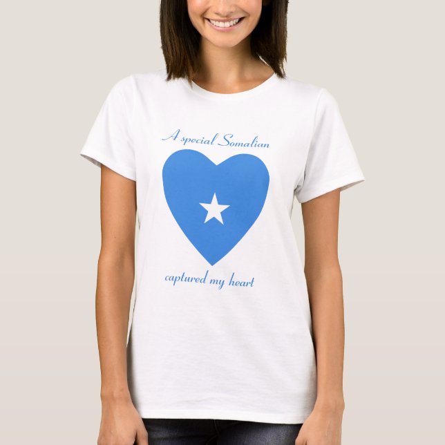 Somalia Flag Sweetheart T - Shirt (Vorderseite)