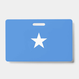Somalia-Flagge Ausweis