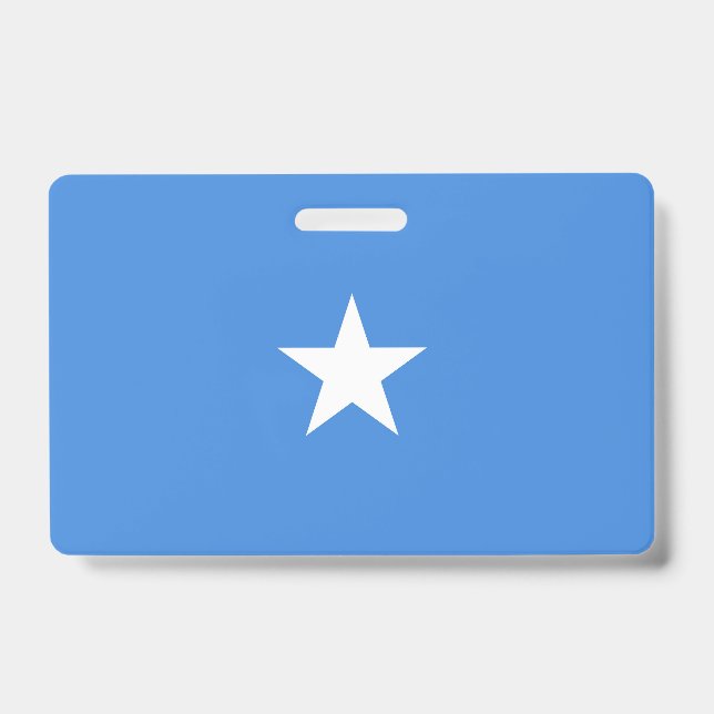 Somalia-Flagge Ausweis (Vorderseite)