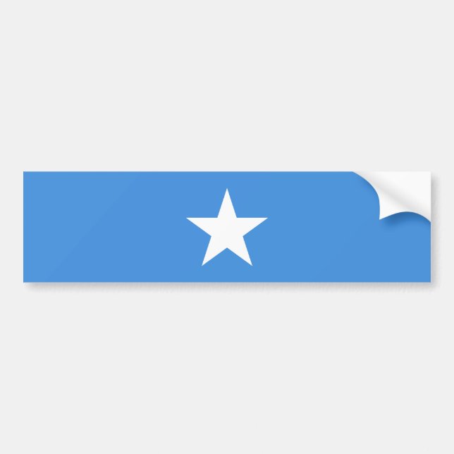 Somalia-Flagge Autoaufkleber (Vorne)