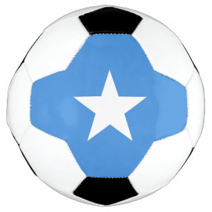 Somalia-Flagge Fußball
