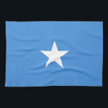 Somalia-Flagge Geschirrtuch<br><div class="desc">Patriotische Flagge Somalias.</div>