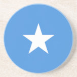 Somalia-Flagge Getränkeuntersetzer<br><div class="desc">Patriotische Flagge Somalias.</div>