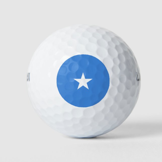 Somalia-Flagge Golfball (Vorderseite)