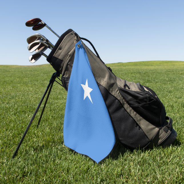 Somalia-Flagge Golfhandtuch (Gras)