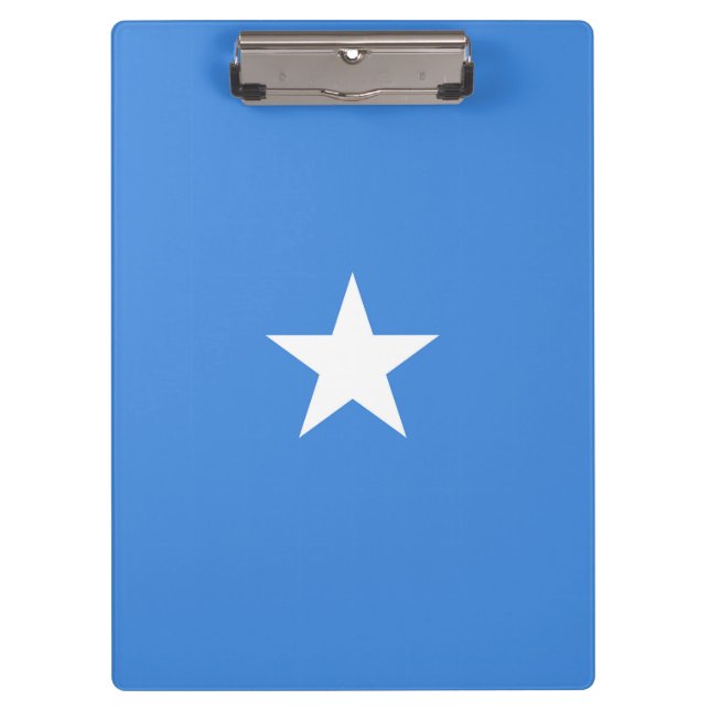 Somalia-Flagge Klemmbrett (Vorderseite)