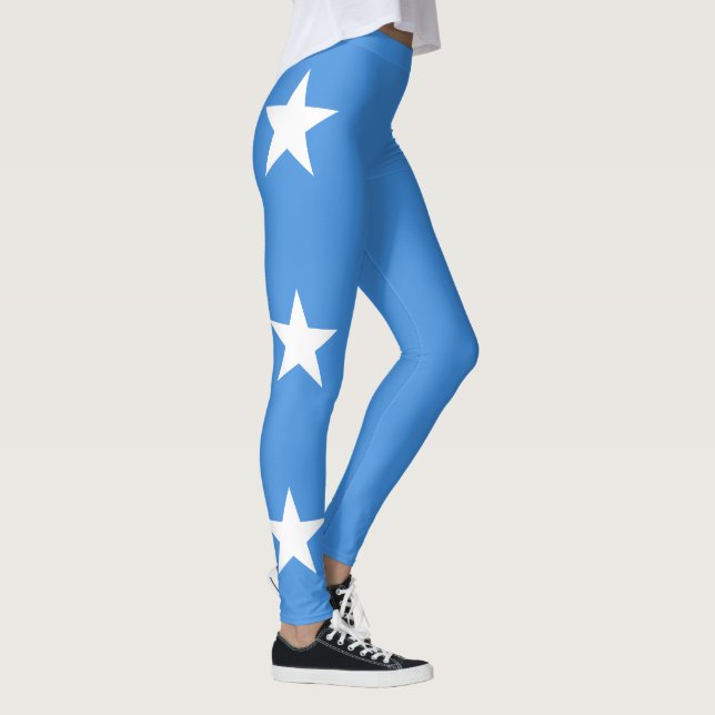 Somalia-Flagge Leggings (Rechts)