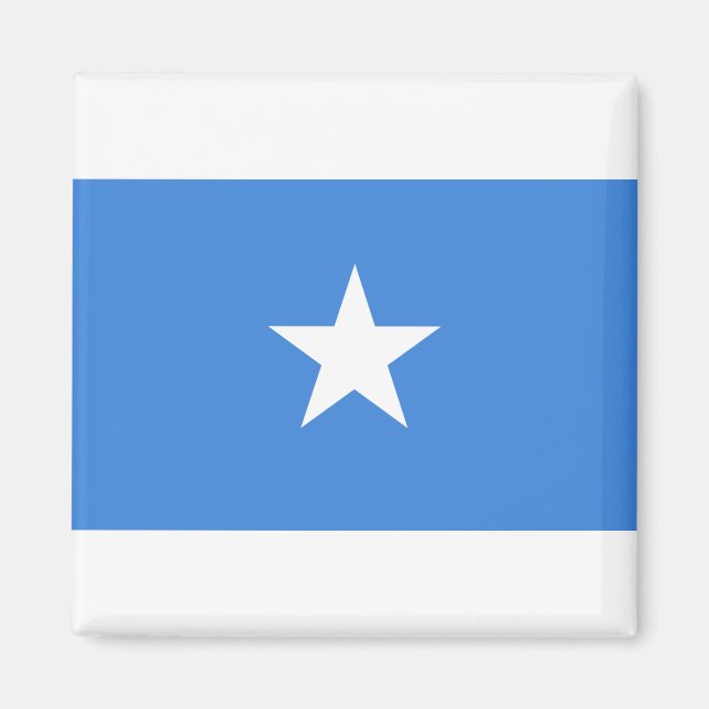 Somalia-Flagge Magnet (Vorne)