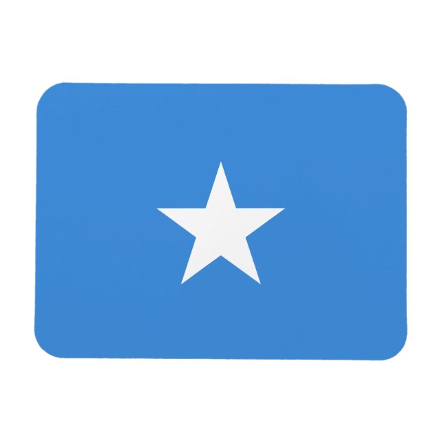 Somalia-Flagge Magnet (Horizontal)