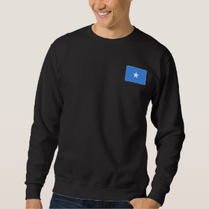 Somalia-Flagge mit Vintagen somalischen Landesfarb Sweatshirt