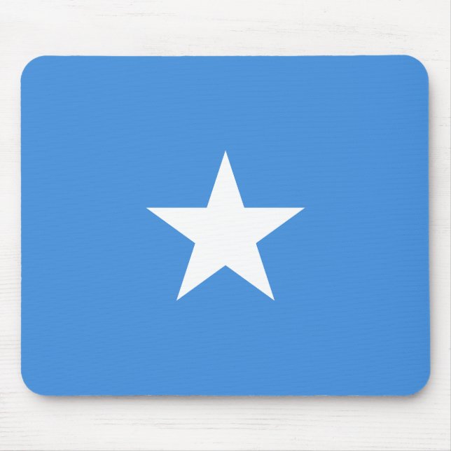 Somalia-Flagge Mousepad (Vorne)
