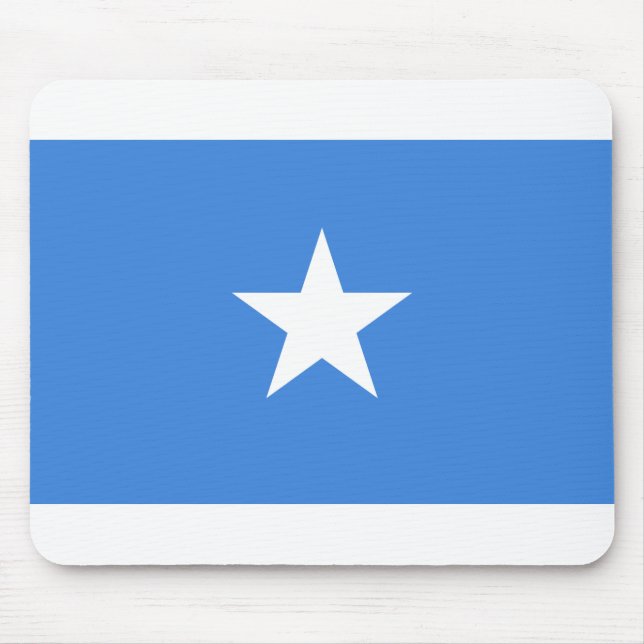 Somalia-Flagge Mousepad (Vorne)